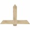 Ekena Millwork Eugene Rough Sawn Timber Gable Bracket, Douglas Fir, 48"W x 32"H x 6"D x 6"F, 16/12 Pitch GBW048X32X0606EUG00RDF - alternate 1